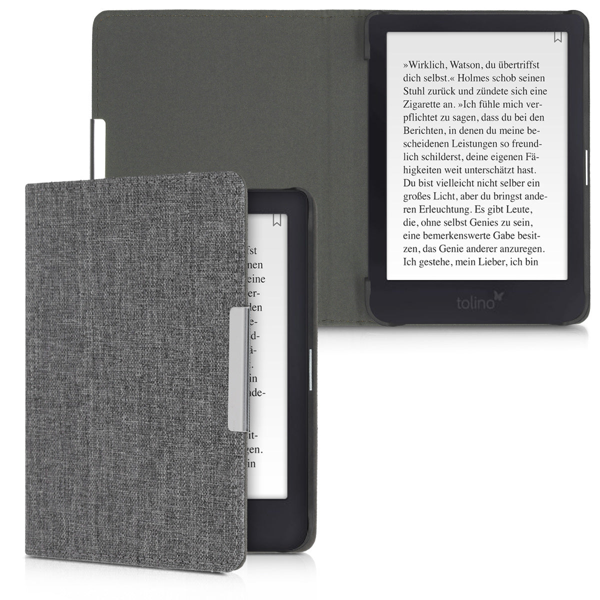 kwmobile Hülle kompatibel mit Tolino Shine 3 Schutzhülle Cover Case