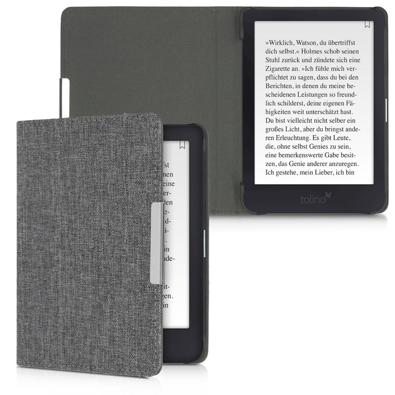 kwmobile Hülle kompatibel mit Tolino Shine 3 Schutzhülle Cover Case