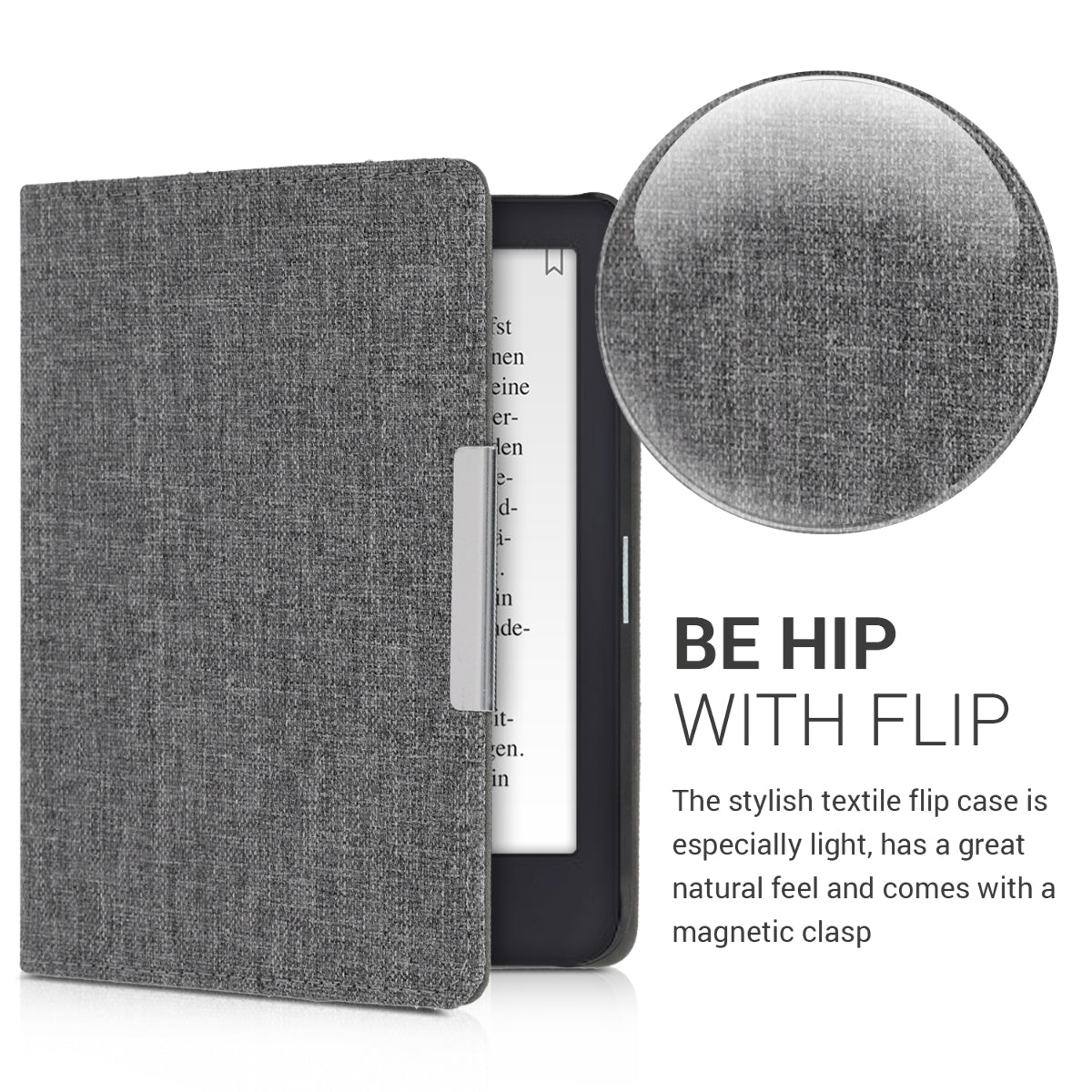 kwmobile Hülle kompatibel mit Tolino Shine 3 Schutzhülle Cover Case