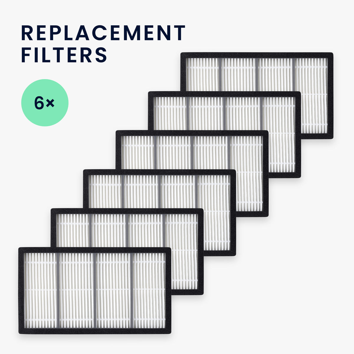 kwmobile Filter Set kompatibel mit iRobot Roomba e/i Serie - Ersatzfilter Hochleistungsfilter - Staubsauger Zubehör