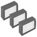 kwmobile Filter Set kompatibel mit iRobot Roomba e/i Serie - 3x Ersatzfilter Hochleistungsfilter - Staubsauger Zubehör für Modelle e5 i7 i7+ Schwarz  [dsg01]
