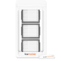 kwmobile Filter Set kompatibel mit iRobot Roomba e/i Serie - Ersatzfilter Hochleistungsfilter - Staubsauger Zubehör