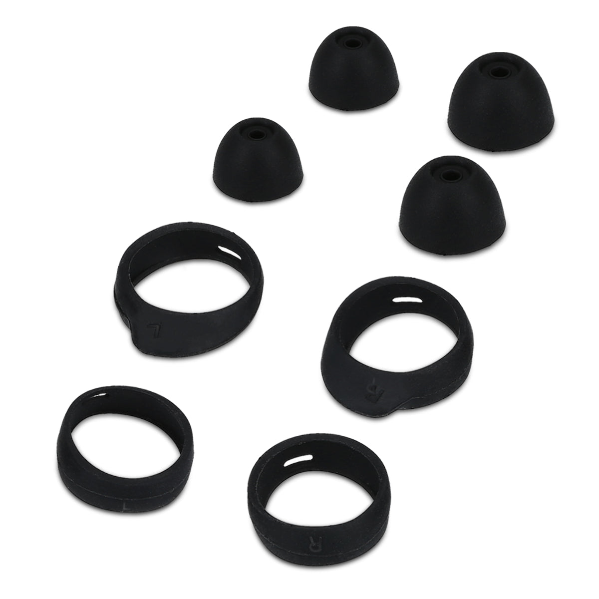 kwmobile Silikonaufsätze für Samsung Galaxy Buds / Buds Plus - Ersatz Ohrstöpsel - Ear Tips für In-Ear Kopfhörer - Zubehör Ersatzpolster