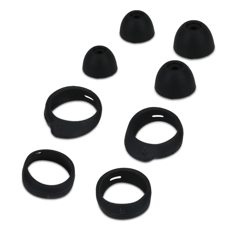 kwmobile Silikonaufsätze für Samsung Galaxy Buds / Buds Plus - Ersatz Ohrstöpsel - Ear Tips für In-Ear Kopfhörer - Zubehör Ersatzpolster