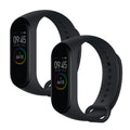 kwmobile Uhrenarmband für Xiaomi Mi Band 4 / Mi Band 3 Armband - Fitnesstracker Band Set aus Silikon - Ersatzarmband Smartwatch