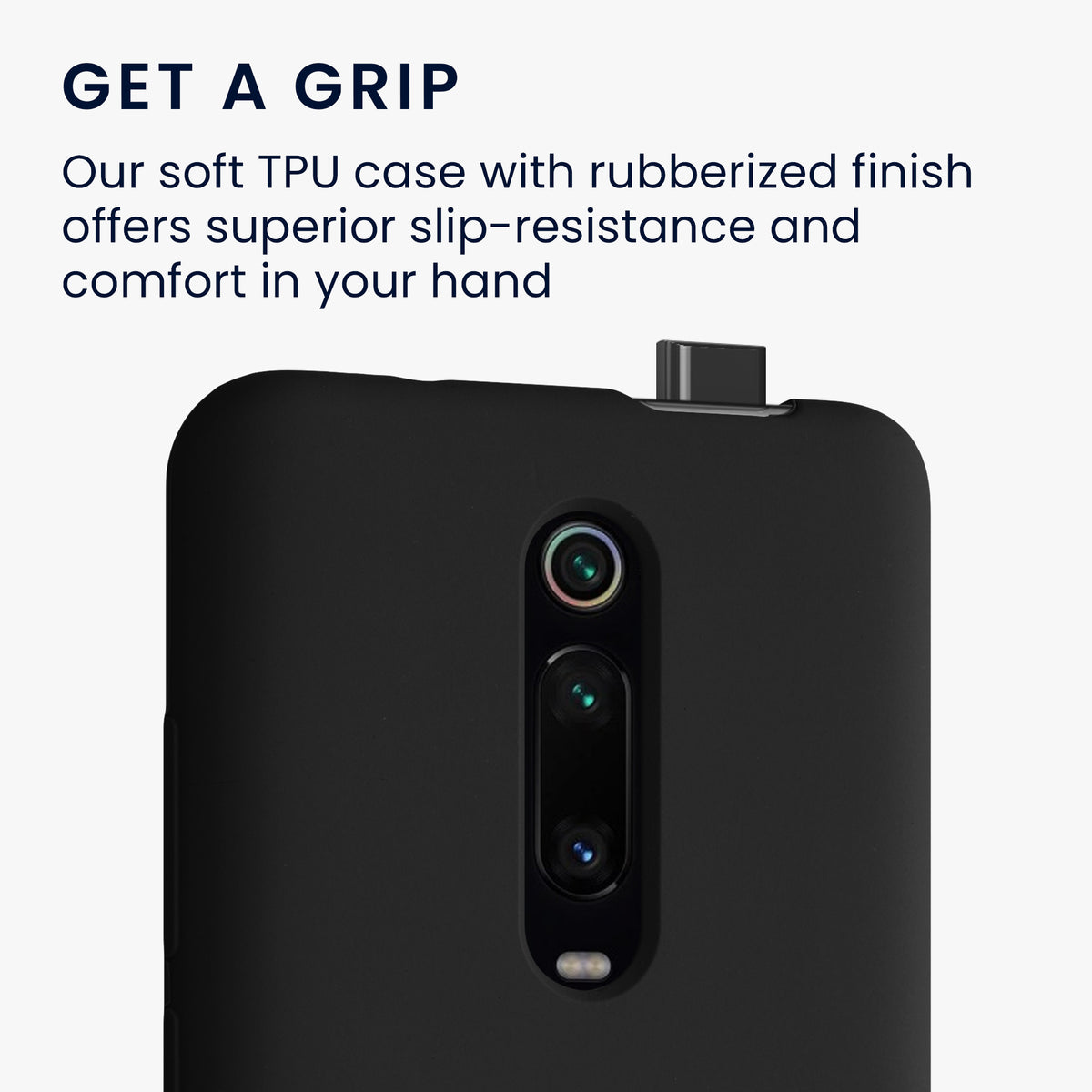 kwmobile Handyhülle für Xiaomi Mi 9T (Pro) / Redmi K20 (Pro) Hülle - Case Silikon - Kabelloses Laden - Schutzhülle Cover