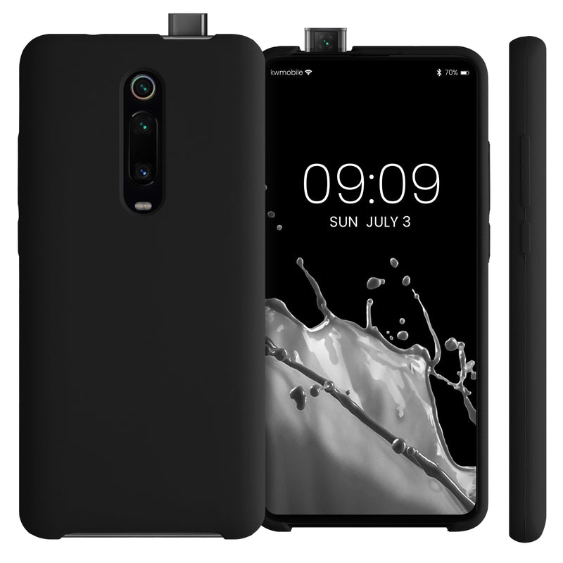 kwmobile Handyhülle für Xiaomi Mi 9T (Pro) / Redmi K20 (Pro) Hülle - Case Silikon - Kabelloses Laden - Schutzhülle Cover