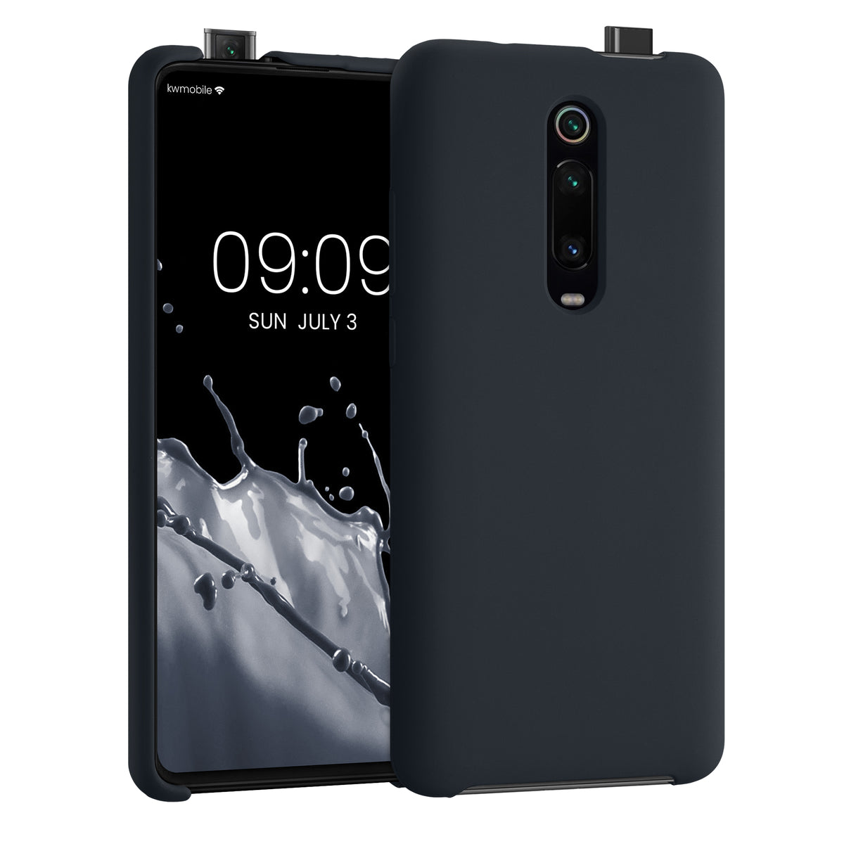 kwmobile Handyhülle für Xiaomi Mi 9T (Pro) / Redmi K20 (Pro) Hülle - Case Silikon - Kabelloses Laden - Schutzhülle Cover