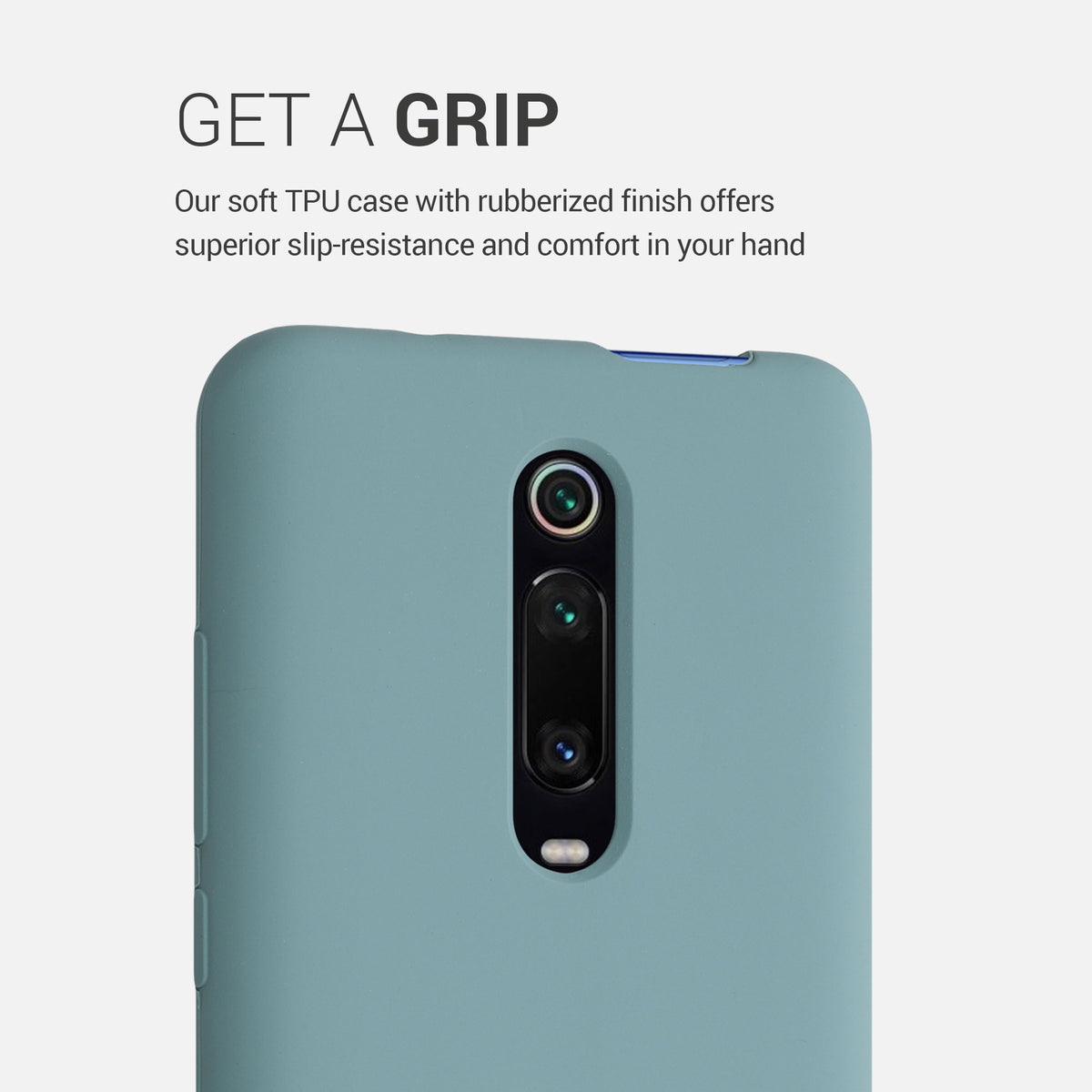 kwmobile Handyhülle für Xiaomi Mi 9T (Pro) / Redmi K20 (Pro) Hülle - Case Silikon - Kabelloses Laden - Schutzhülle Cover