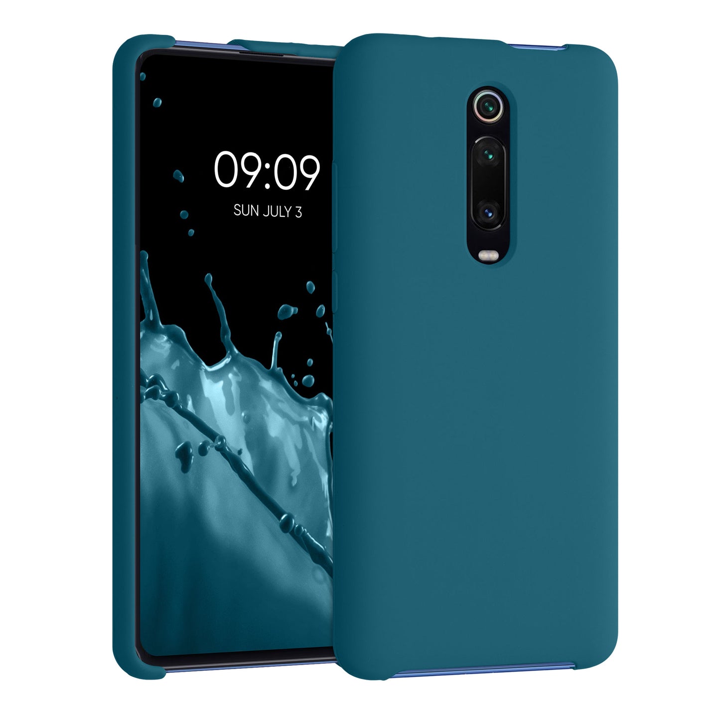kwmobile Handyhülle für Xiaomi Mi 9T (Pro) / Redmi K20 (Pro) Hülle - Case Silikon - Kabelloses Laden - Schutzhülle Cover