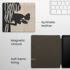 eReader Flip Case für Amazon Kindle Oasis 10. Generation mit Auto-Sleep