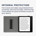 kwmobile Hülle kompatibel mit Amazon Kindle Oasis 10. Generation Hülle - Case mit Schlaufe und Ständer