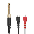 kwmobile Kopfhörerkabel kompatibel mit Sennheiser HD25 / HD560 / HD540 / HD480 / HD430 / HD414 / HD250 - ohne Mikrofon und Tasten - 3.5mm Klinke Kabel für Headphones - 255 cm