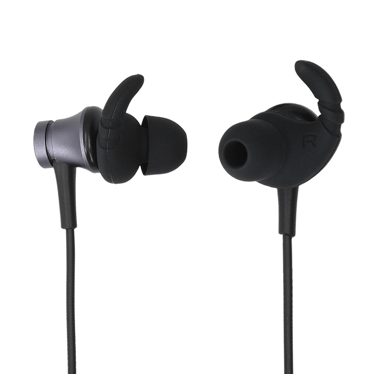 Universal Silikonhülle mit Haken für In-Ear Kopfhörer / Ohrstöpsel