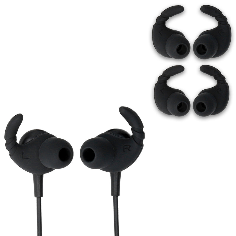 Universal Silikonhülle mit Haken für In-Ear Kopfhörer / Ohrstöpsel