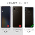 Samsung Galaxy A20e Silikon Handyhülle Don't Touch My Phone