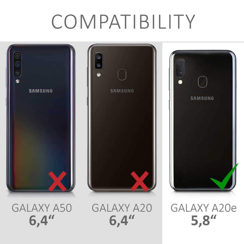 Samsung Galaxy A20e Silikon Handyhülle Don't Touch My Phone