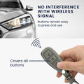 Ford 3-Tasten Autoschlüssel Keyless Go Kunstleder Silikon Schlüsselhülle