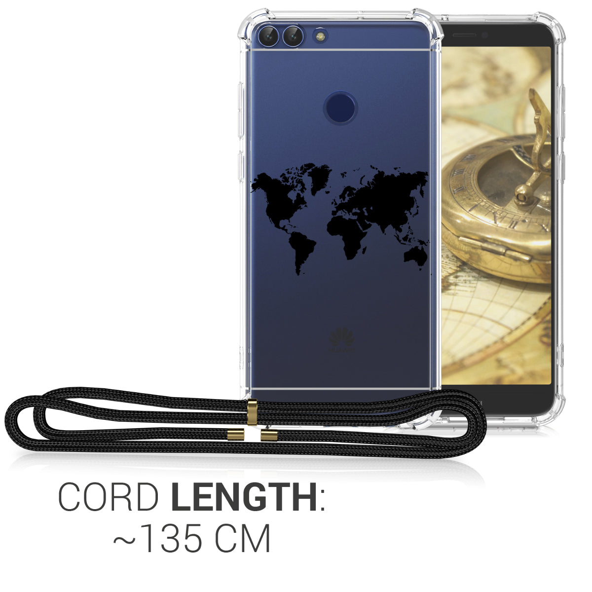 Hülle kompatibel mit Huawei Enjoy 7S / P Smart (2017)