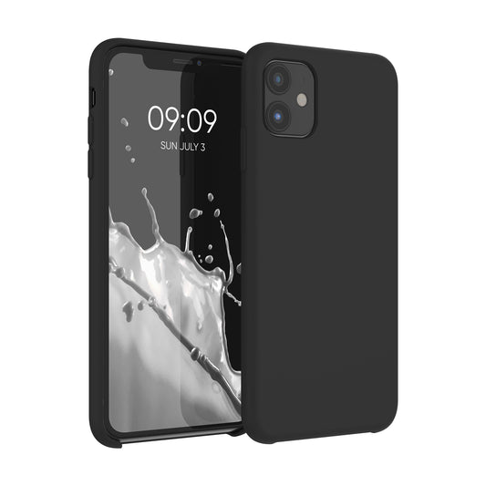 kwmobile Handyhülle für Apple iPhone 11 Hülle - Case Silikon - Kabelloses Laden - Schutzhülle Cover