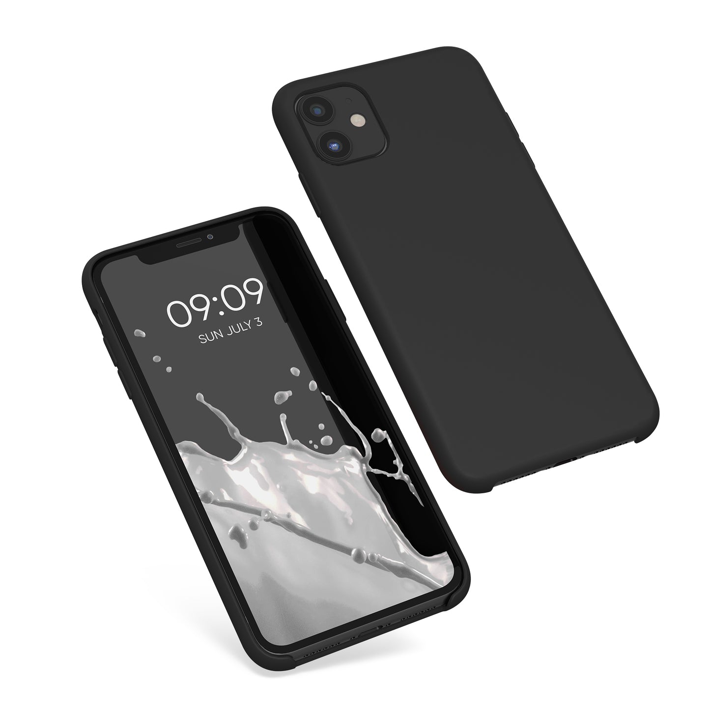 kwmobile Handyhülle für Apple iPhone 11 Hülle - Case Silikon - Kabelloses Laden - Schutzhülle Cover