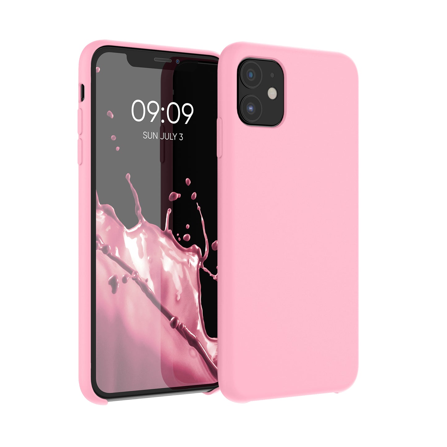 kwmobile Handyhülle für Apple iPhone 11 Hülle - Case Silikon - Kabelloses Laden - Schutzhülle Cover