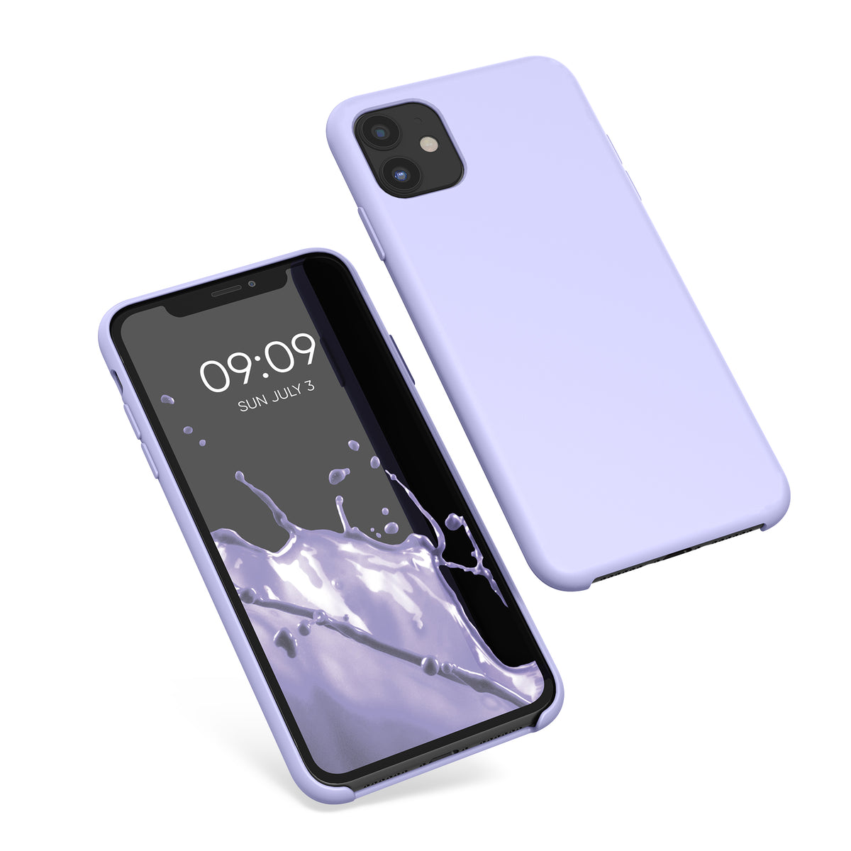 kwmobile Handyhülle für Apple iPhone 11 Hülle - Case Silikon - Kabelloses Laden - Schutzhülle Cover