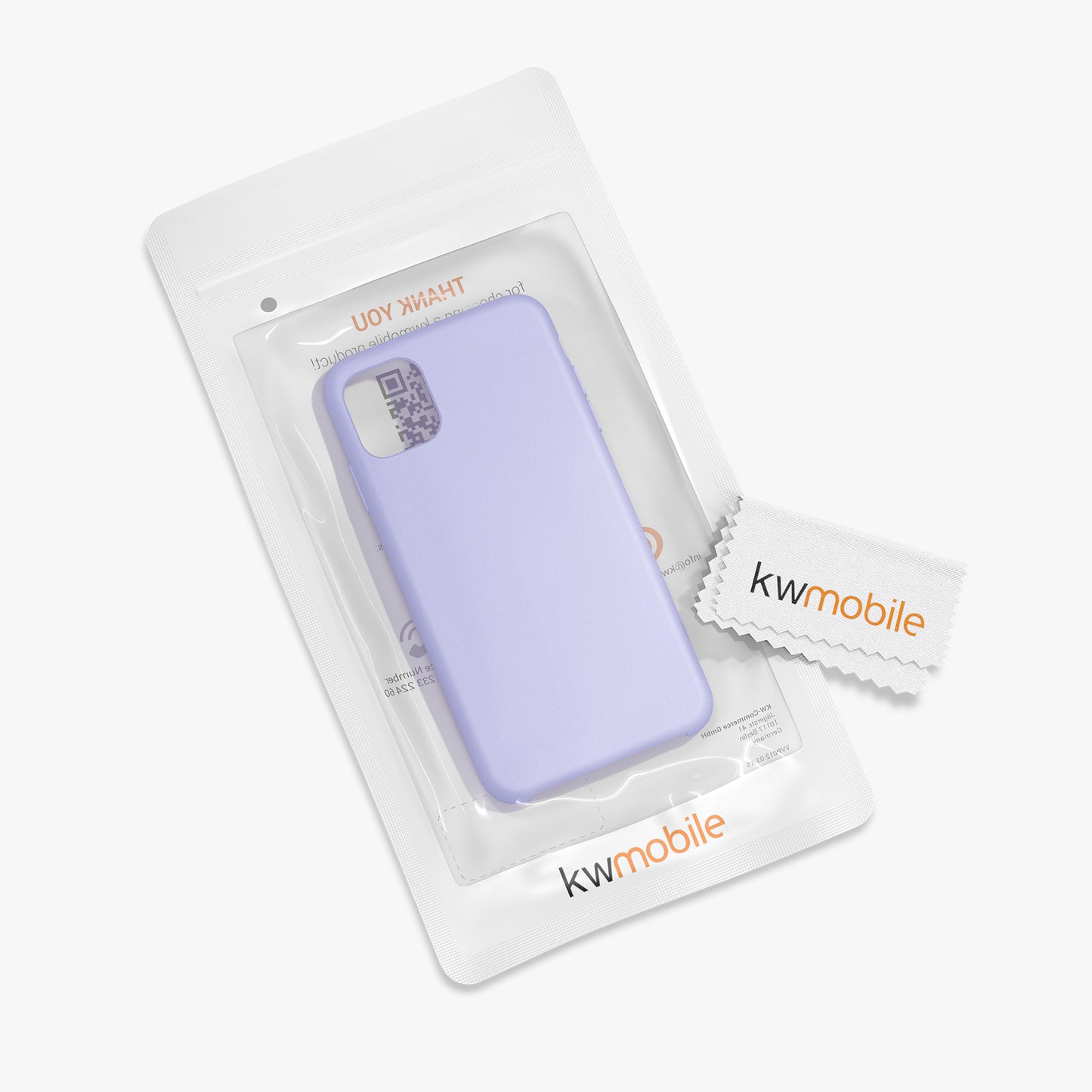 kwmobile Handyhülle für Apple iPhone 11 Hülle - Case Silikon - Kabelloses Laden - Schutzhülle Cover
