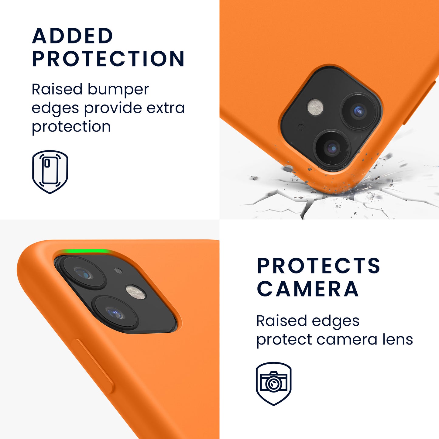 kwmobile Handyhülle für Apple iPhone 11 Hülle - Case Silikon - Kabelloses Laden - Schutzhülle Cover
