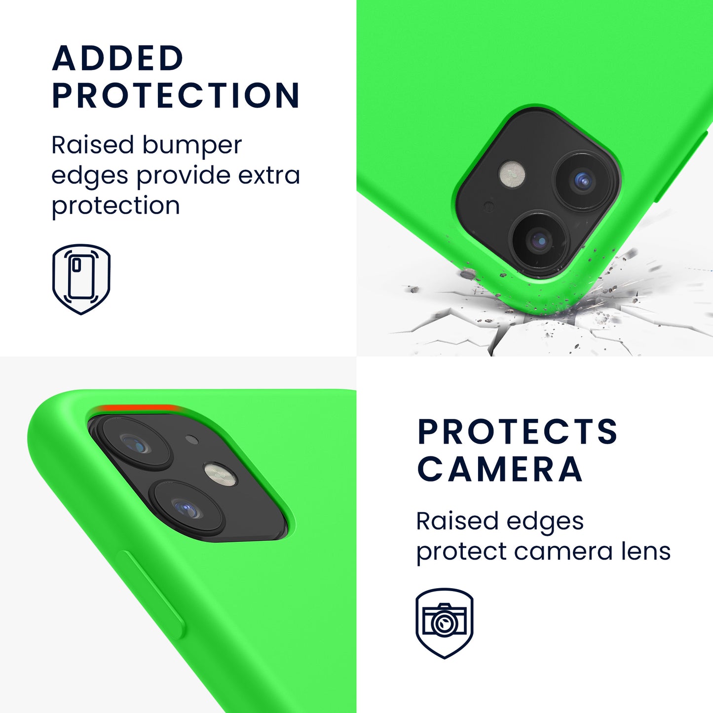 kwmobile Handyhülle für Apple iPhone 11 Hülle - Case Silikon - Kabelloses Laden - Schutzhülle Cover
