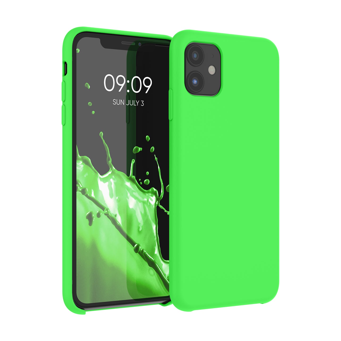kwmobile Handyhülle für Apple iPhone 11 Hülle - Case Silikon - Kabelloses Laden - Schutzhülle Cover