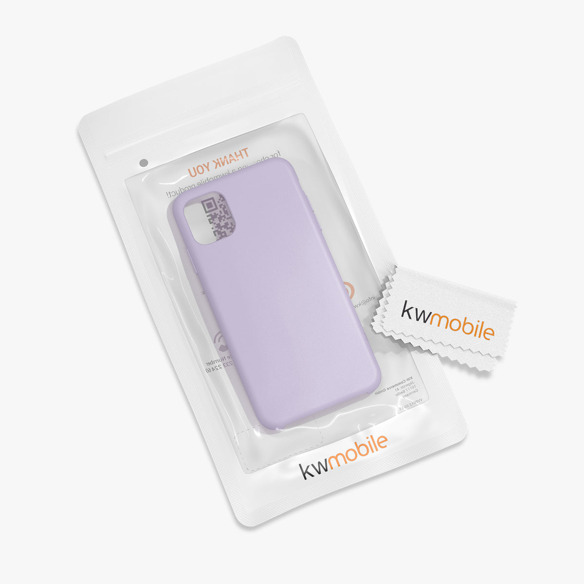 kwmobile Handyhülle für Apple iPhone 11 Hülle - Case Silikon - Kabelloses Laden - Schutzhülle Cover