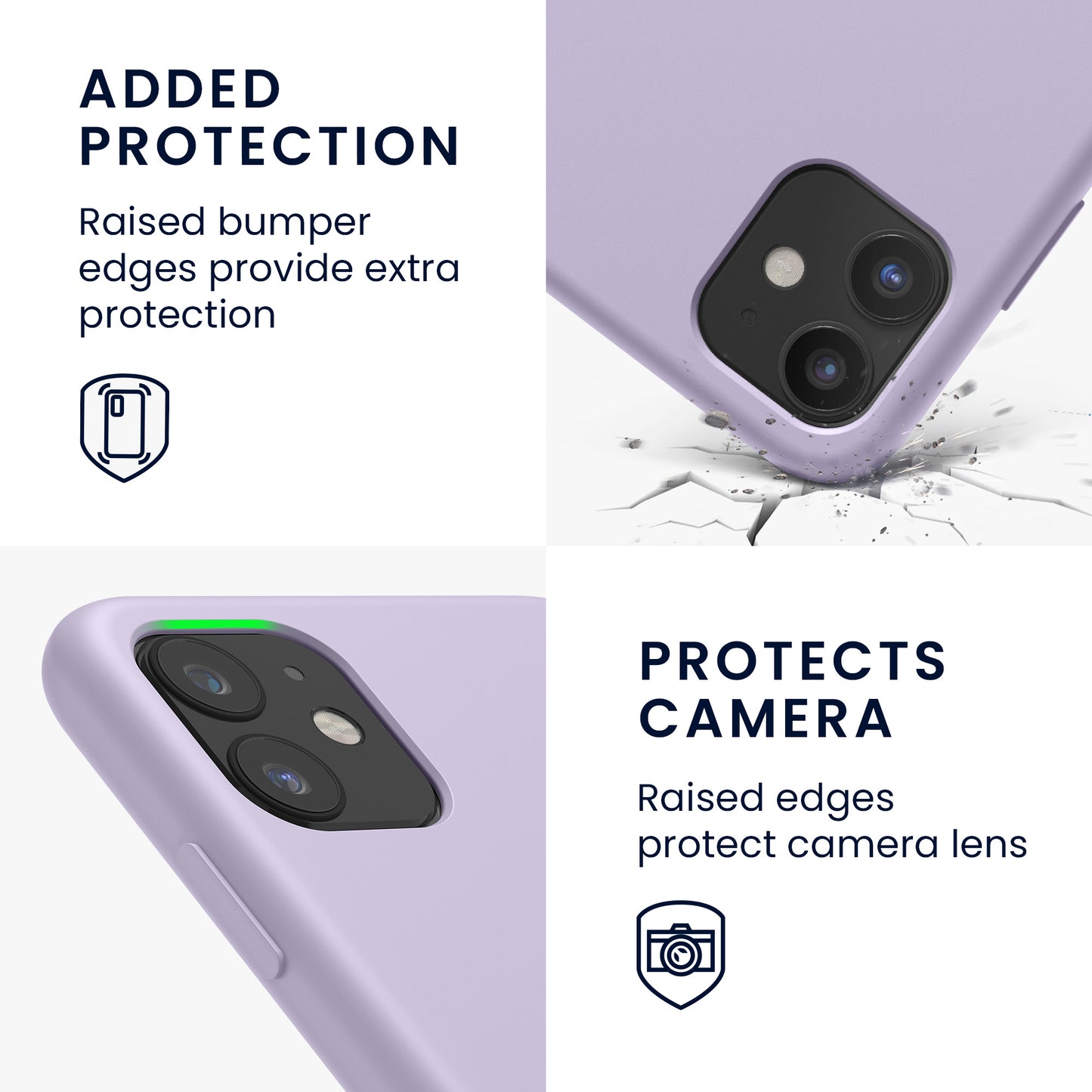 kwmobile Handyhülle für Apple iPhone 11 Hülle - Case Silikon - Kabelloses Laden - Schutzhülle Cover