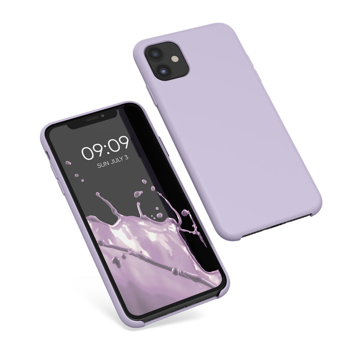 kwmobile Handyhülle für Apple iPhone 11 Hülle - Case Silikon - Kabelloses Laden - Schutzhülle Cover