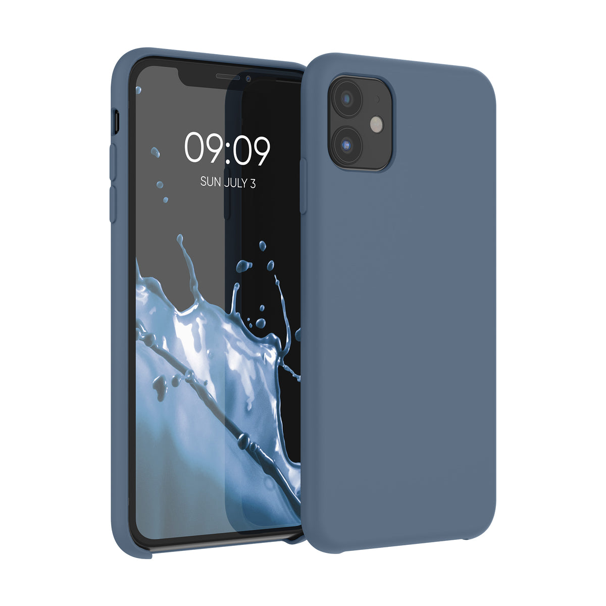 kwmobile Handyhülle für Apple iPhone 11 Hülle - Case Silikon - Kabelloses Laden - Schutzhülle Cover