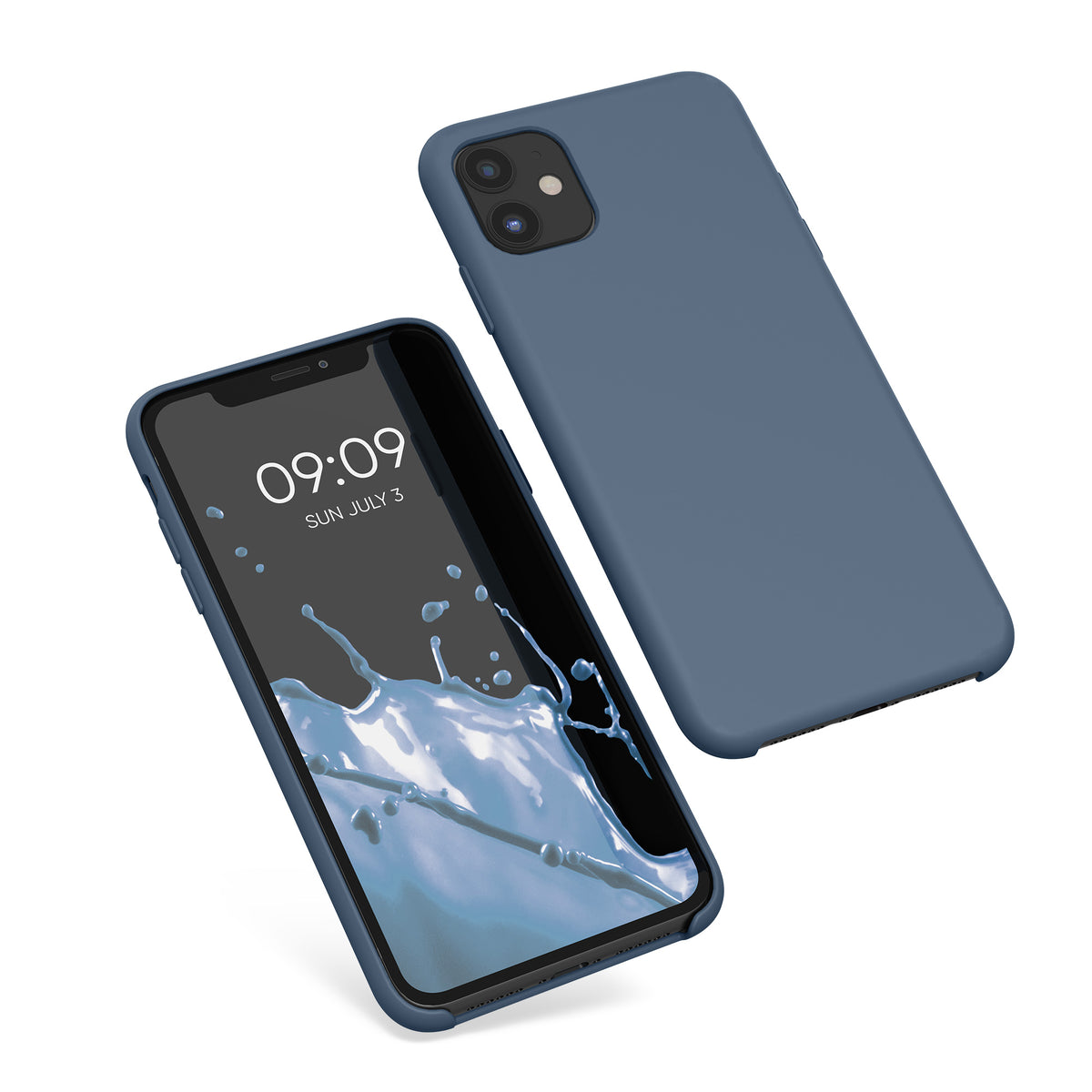 kwmobile Handyhülle für Apple iPhone 11 Hülle - Case Silikon - Kabelloses Laden - Schutzhülle Cover