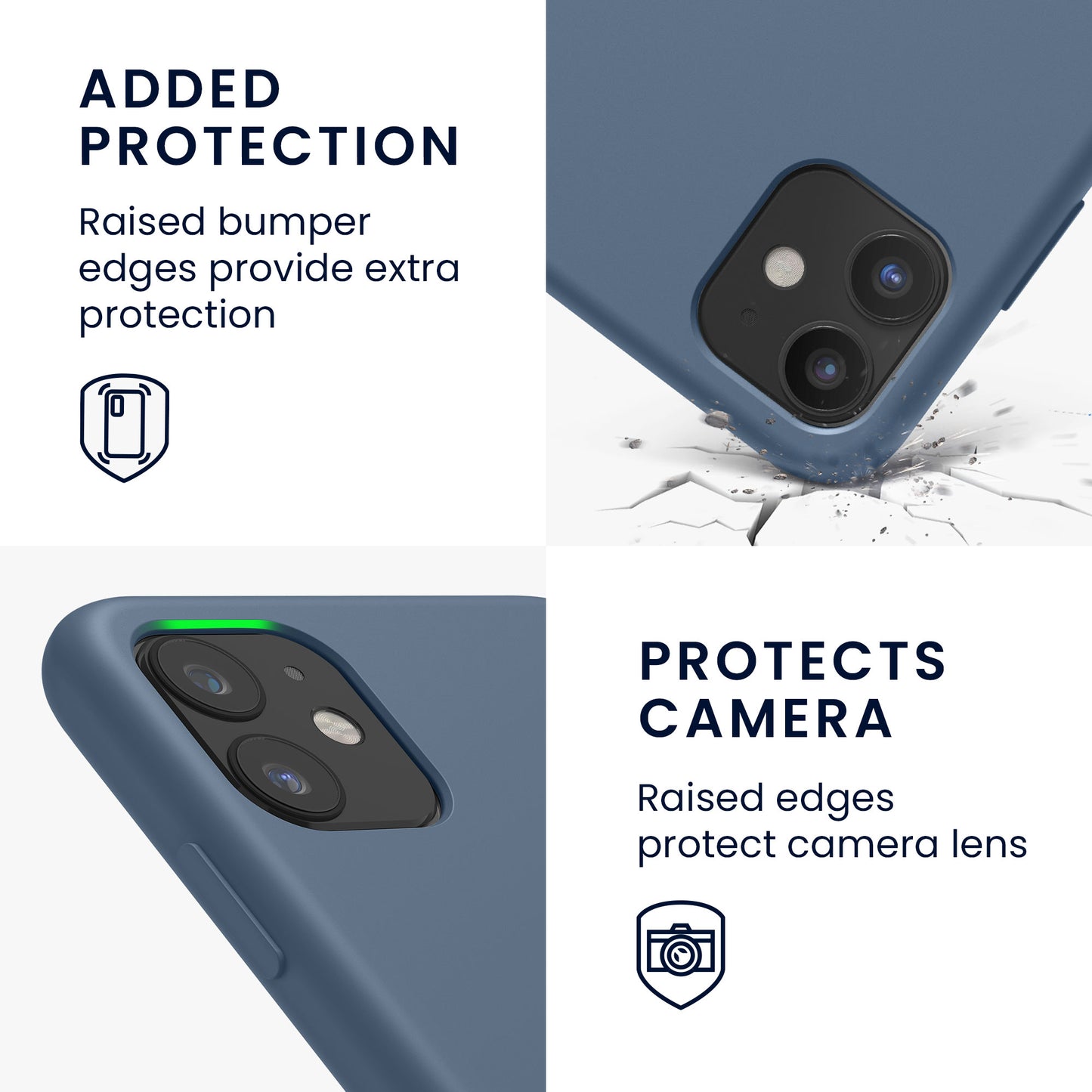 kwmobile Handyhülle für Apple iPhone 11 Hülle - Case Silikon - Kabelloses Laden - Schutzhülle Cover