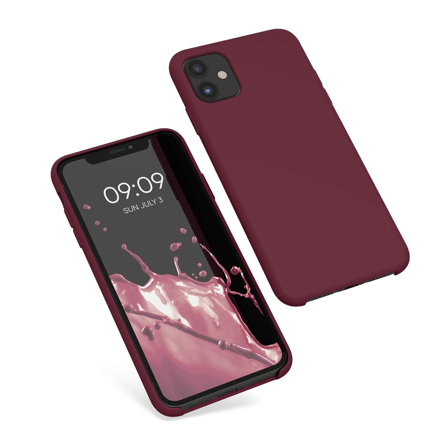 kwmobile Handyhülle für Apple iPhone 11 Hülle - Case Silikon - Kabelloses Laden - Schutzhülle Cover