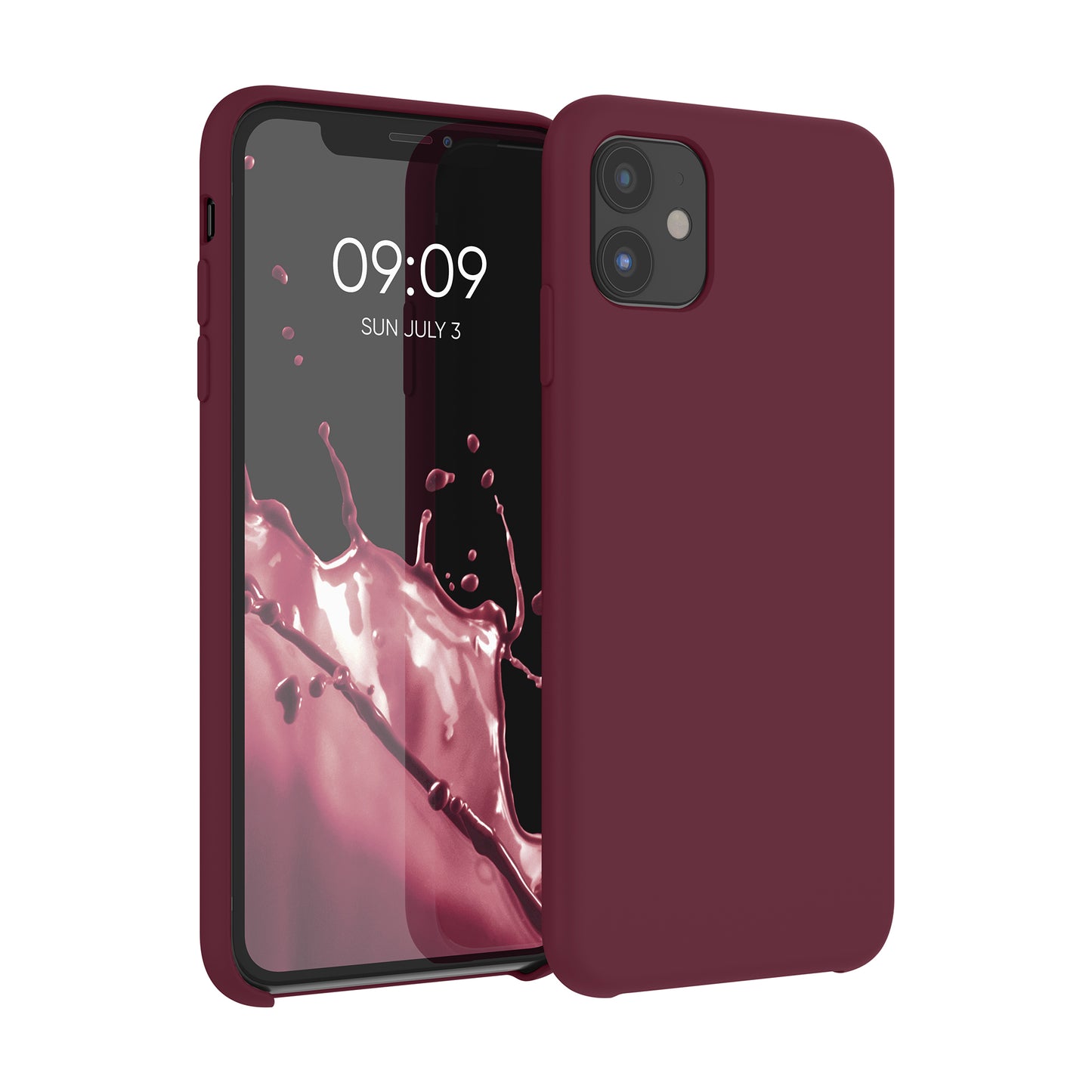 kwmobile Handyhülle für Apple iPhone 11 Hülle - Case Silikon - Kabelloses Laden - Schutzhülle Cover