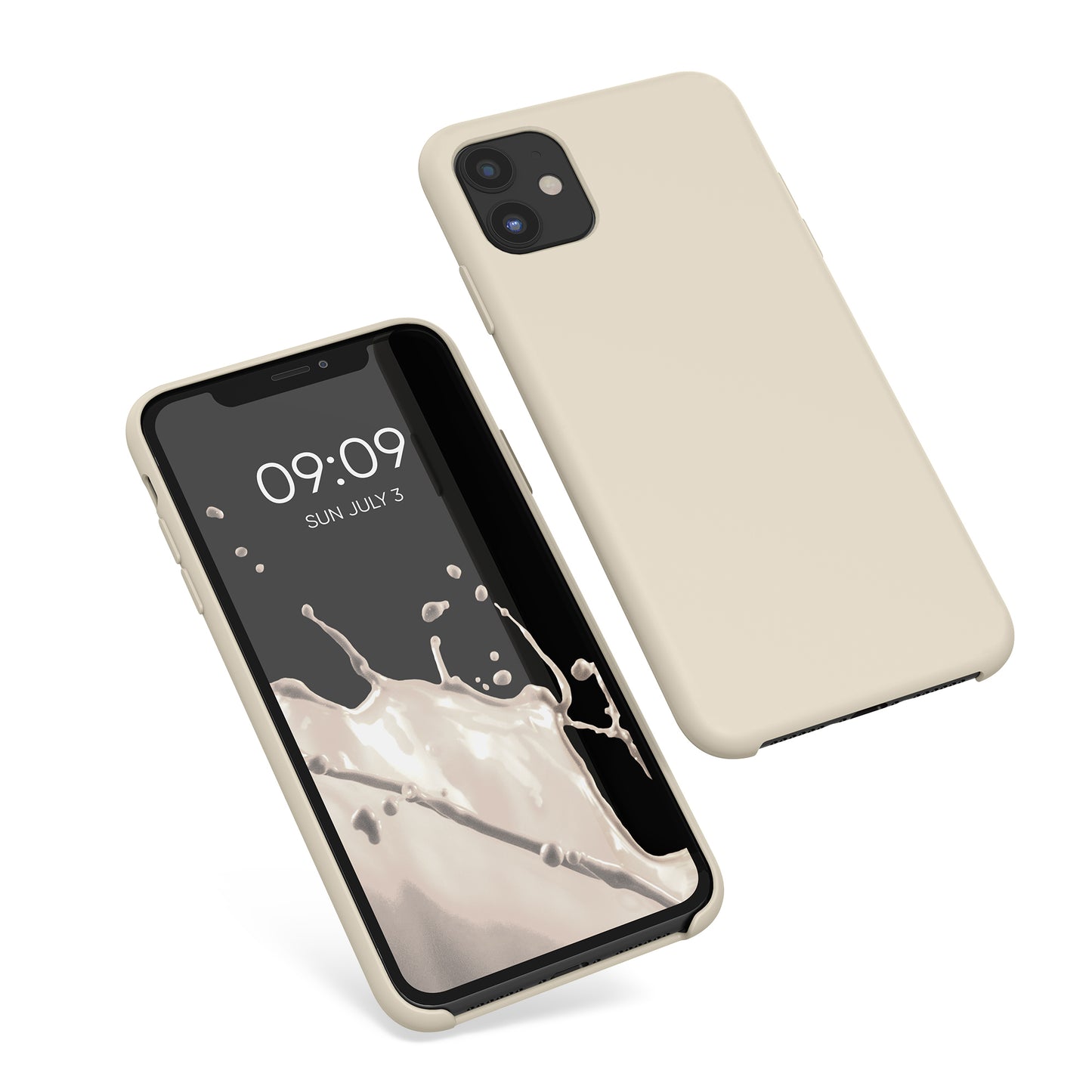 kwmobile Handyhülle für Apple iPhone 11 Hülle - Case Silikon - Kabelloses Laden - Schutzhülle Cover
