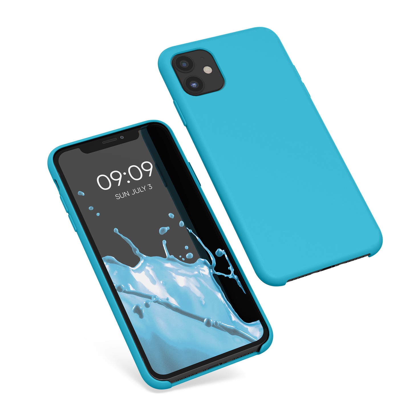 kwmobile Handyhülle für Apple iPhone 11 Hülle - Case Silikon - Kabelloses Laden - Schutzhülle Cover
