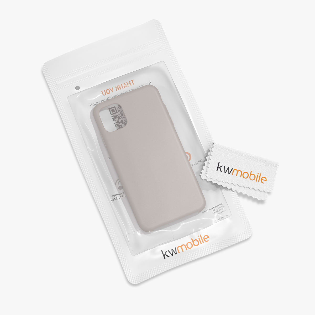 kwmobile Handyhülle für Apple iPhone 11 Hülle - Case Silikon - Kabelloses Laden - Schutzhülle Cover