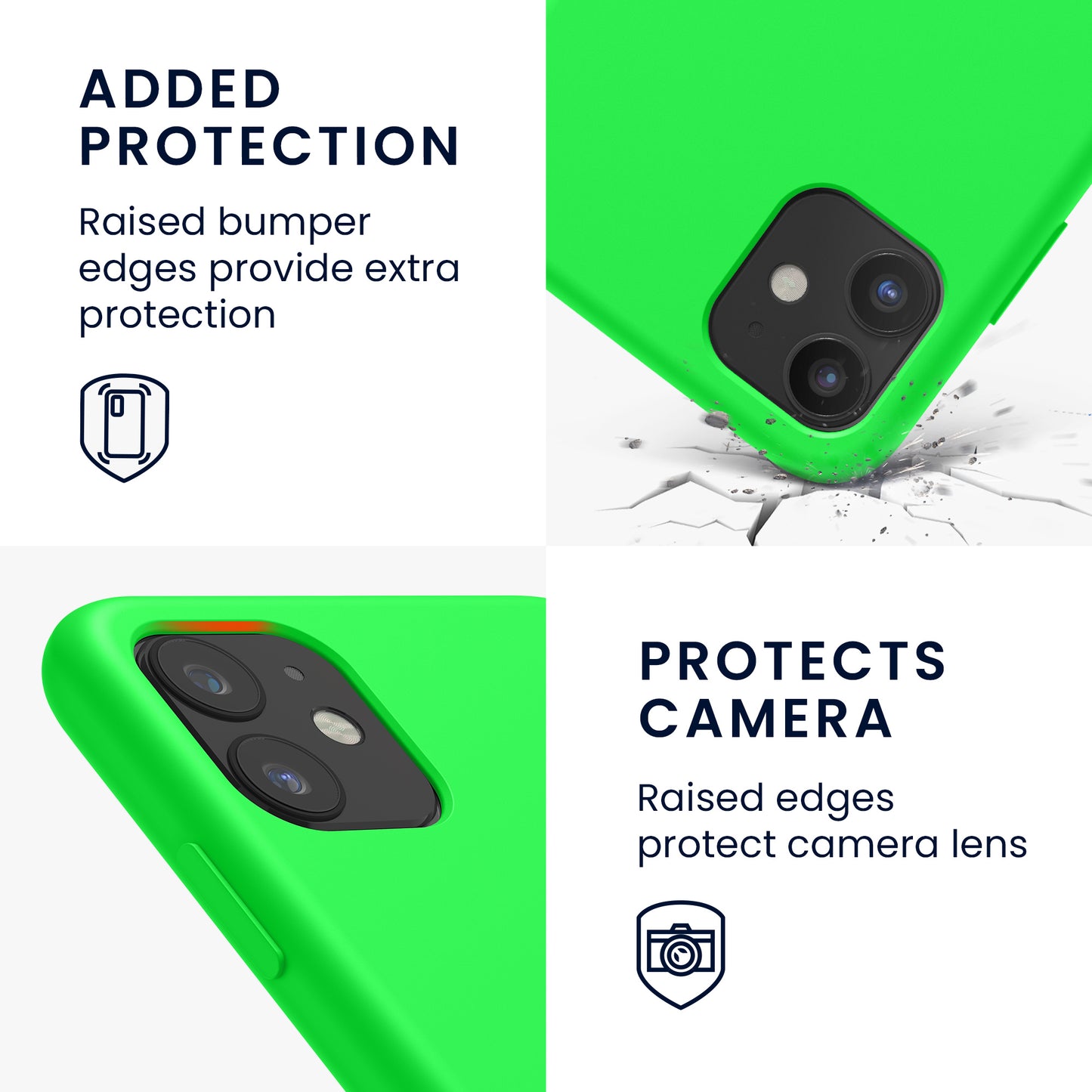 kwmobile Handyhülle für Apple iPhone 11 Hülle - Case Silikon - Kabelloses Laden - Schutzhülle Cover