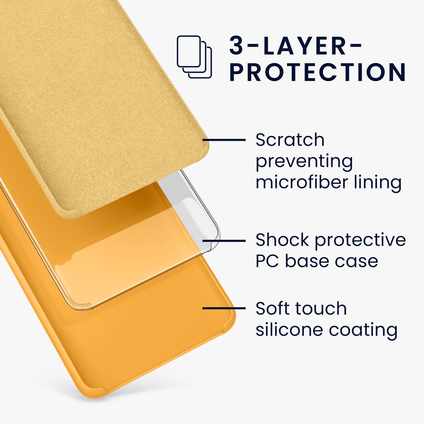 kwmobile Handyhülle für Apple iPhone 11 Hülle - Case Silikon - Kabelloses Laden - Schutzhülle Cover