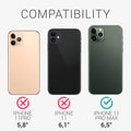 kwmobile Handyhülle für Apple iPhone 11 Pro Max Hülle - Case Silikon - Kabelloses Laden - Schutzhülle Cover
