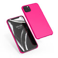 kwmobile Handyhülle für Apple iPhone 11 Pro Max Hülle - Case Silikon - Kabelloses Laden - Schutzhülle Cover