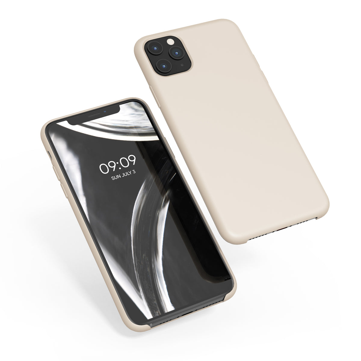kwmobile Handyhülle für Apple iPhone 11 Pro Max Hülle - Case Silikon - Kabelloses Laden - Schutzhülle Cover