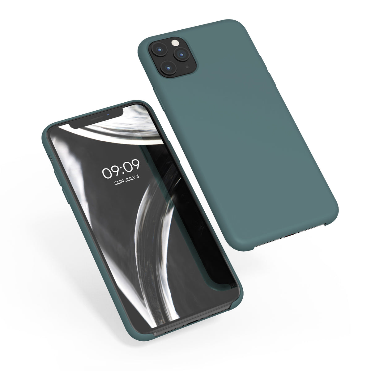 kwmobile Handyhülle für Apple iPhone 11 Pro Max Hülle - Case Silikon - Kabelloses Laden - Schutzhülle Cover