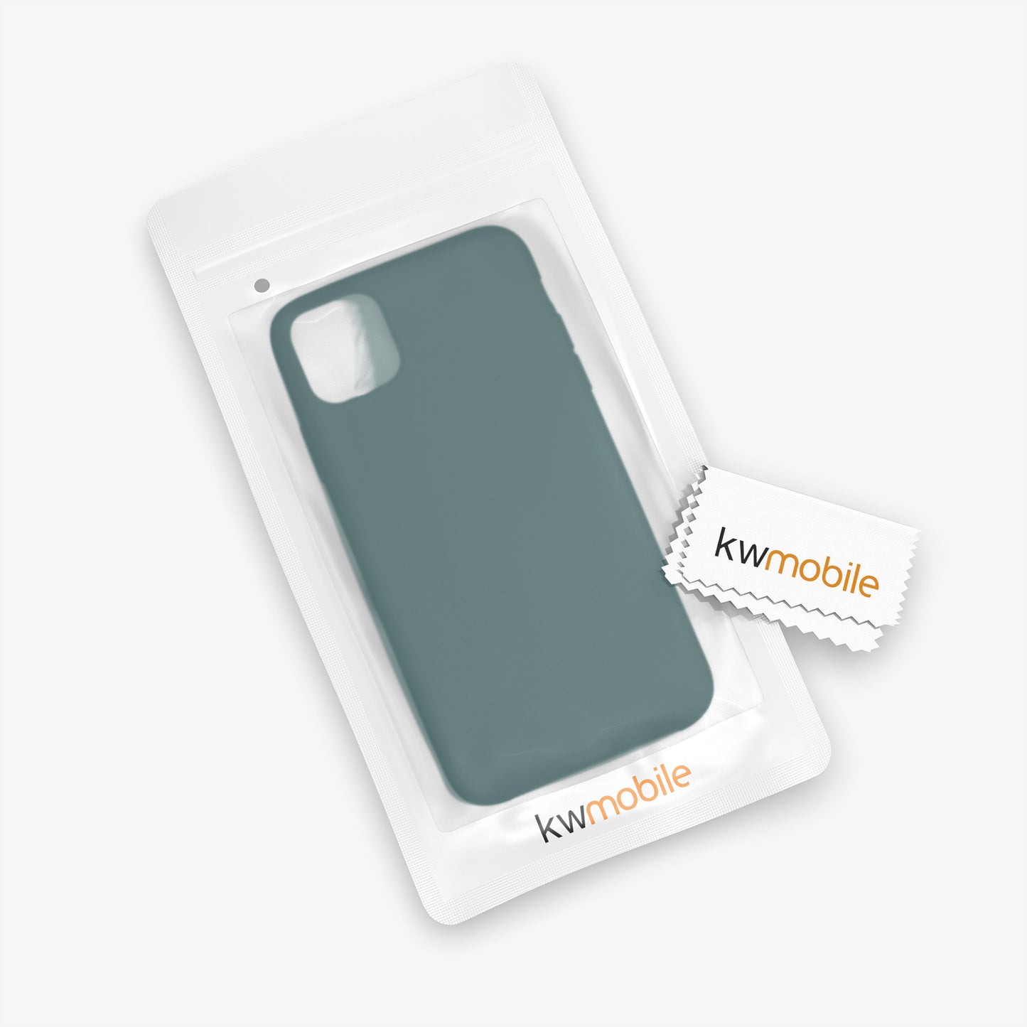 kwmobile Handyhülle für Apple iPhone 11 Pro Max Hülle - Case Silikon - Kabelloses Laden - Schutzhülle Cover