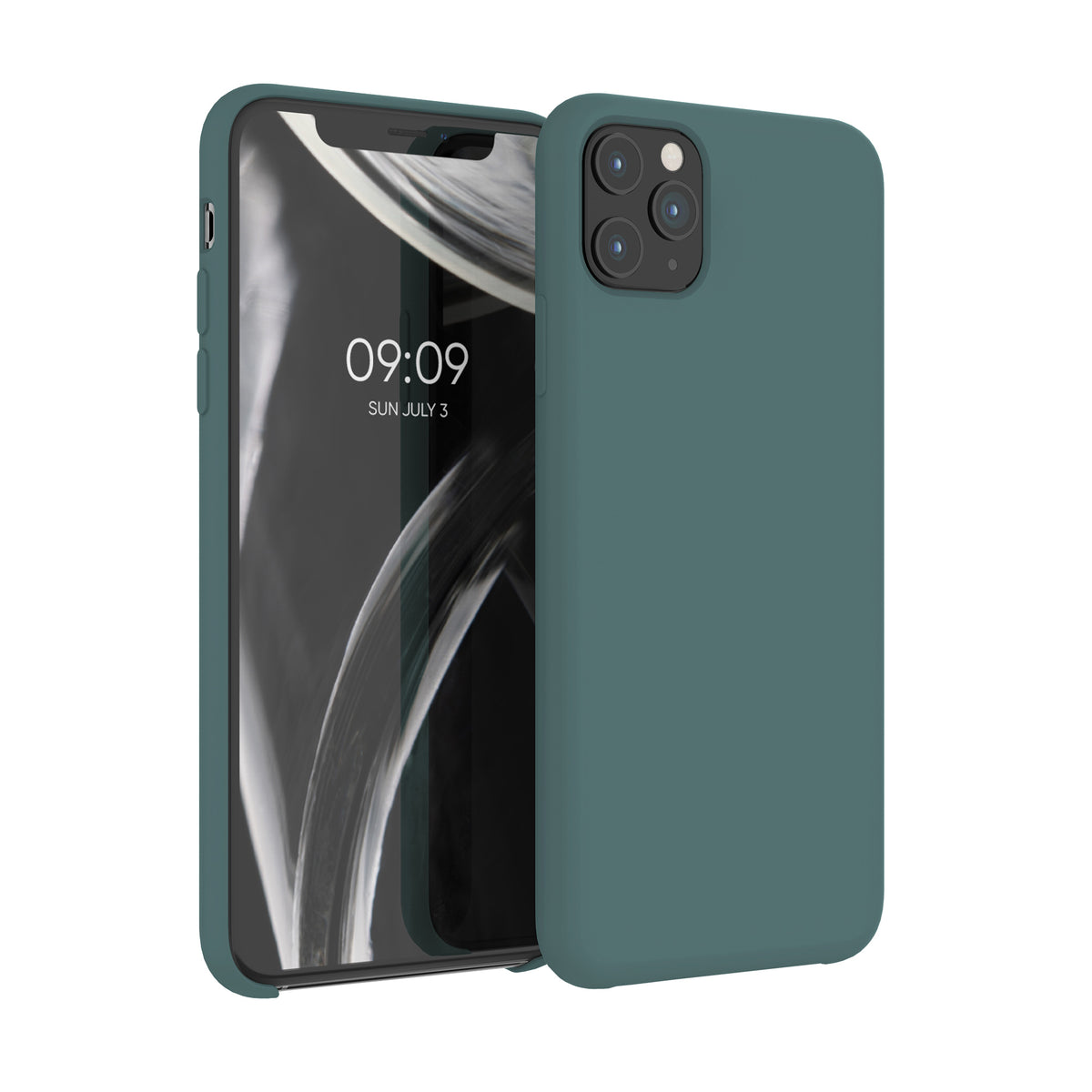 kwmobile Handyhülle für Apple iPhone 11 Pro Max Hülle - Case Silikon - Kabelloses Laden - Schutzhülle Cover